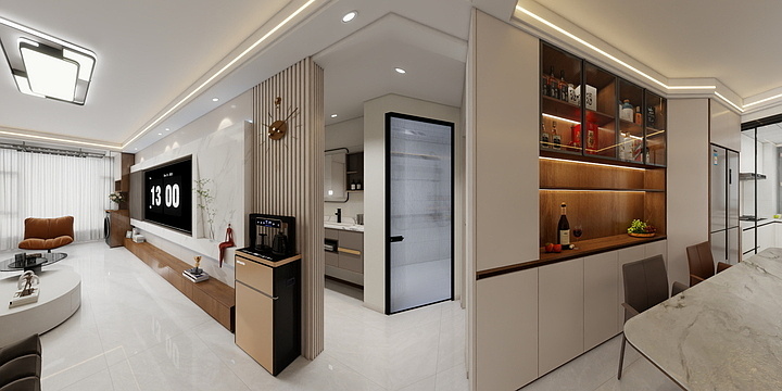 艺匠李-河西名邸2233-装修设计方案