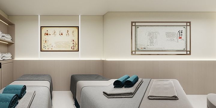 臻艺工程- 养生馆-装修设计方案