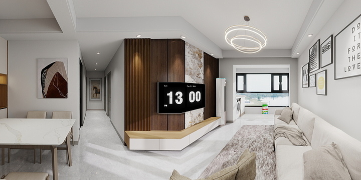 窝新居万剑龙-咸阳·华金珺睿府已杀-装修设计方案