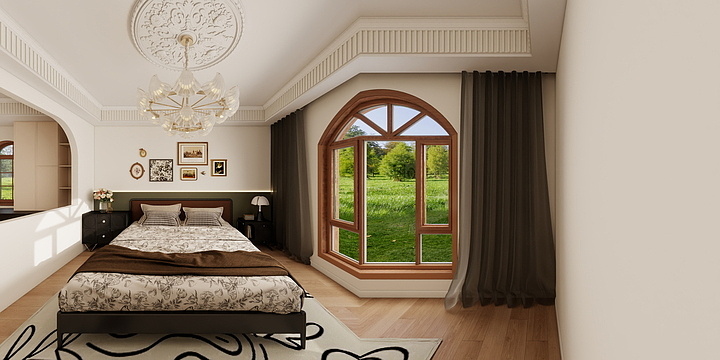 DXR设计-瑜-自建房效果图-装修设计方案