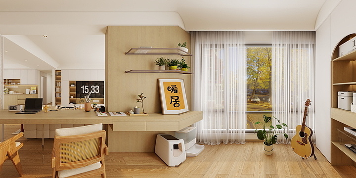 任俊源-慵懒北欧-装修设计方案