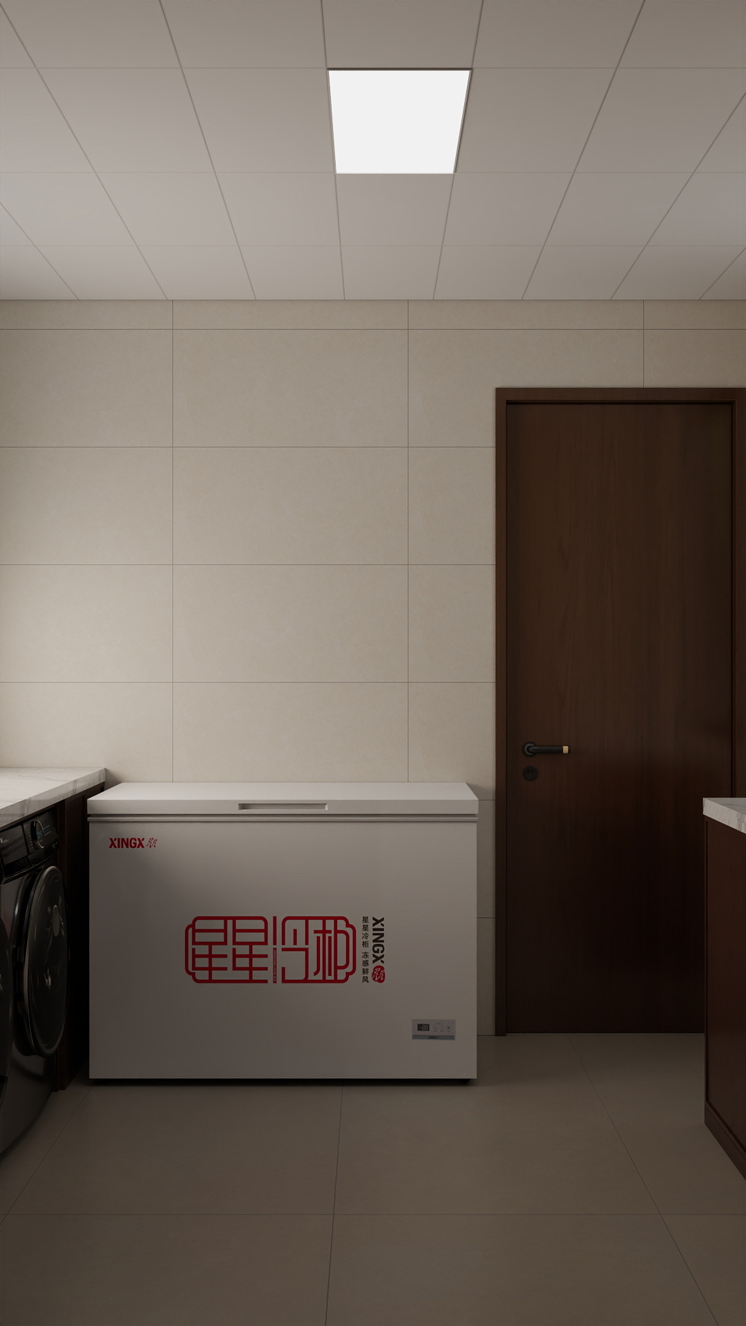 吴爽-350m²中古风设计装修效果图