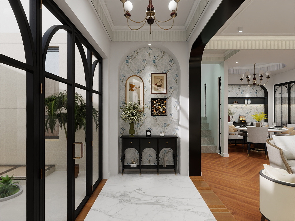 闲云野鹤青天-别墅轻法式-装修设计方案