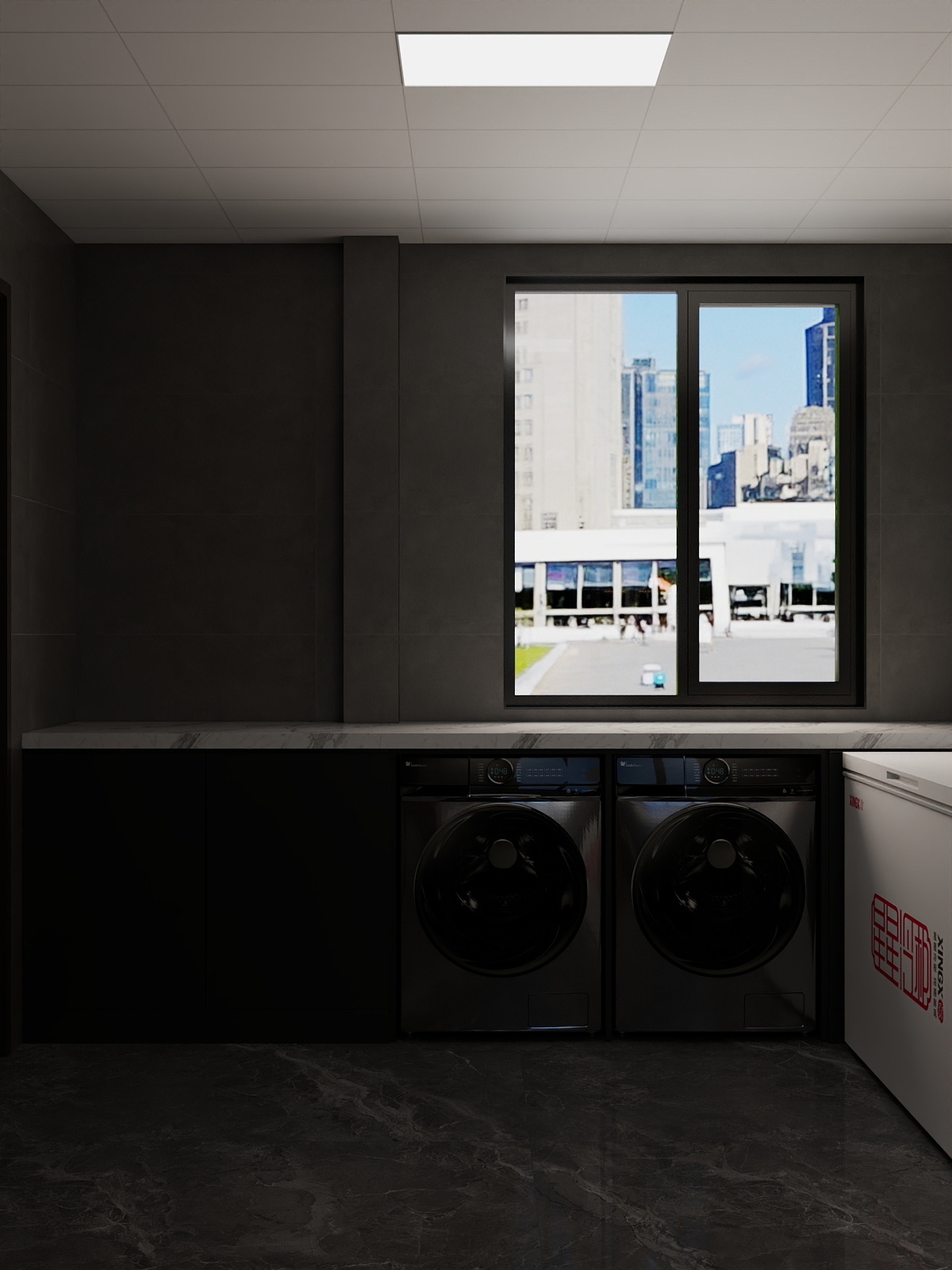 吴爽- 350m²现代轻奢装修效果图