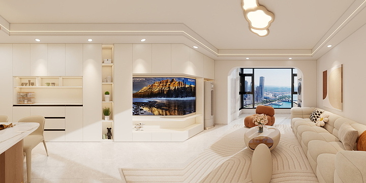 王珊珊设计师-北投时代1-2-1605 效果图-装修设计方案