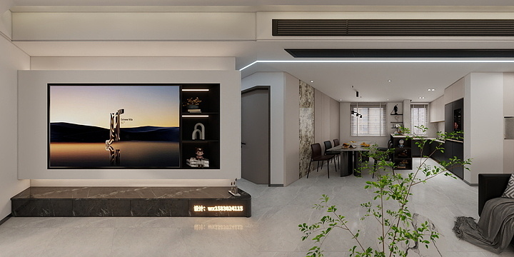 设计师侯大大-伴山一期效果图私人订制-副本-装修设计方案