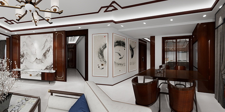 何文霞1-天华观山悦11-602样板-装修设计方案