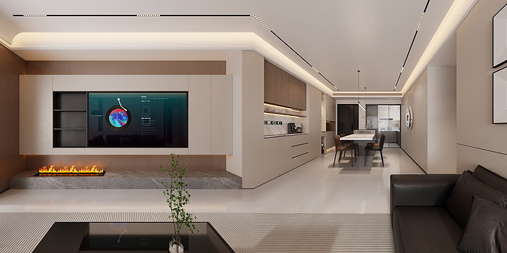 芝芝.-至信福邸王总雅居-装修设计方案