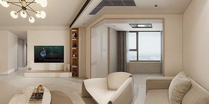 星星的光-智汇城孙府-装修设计方案