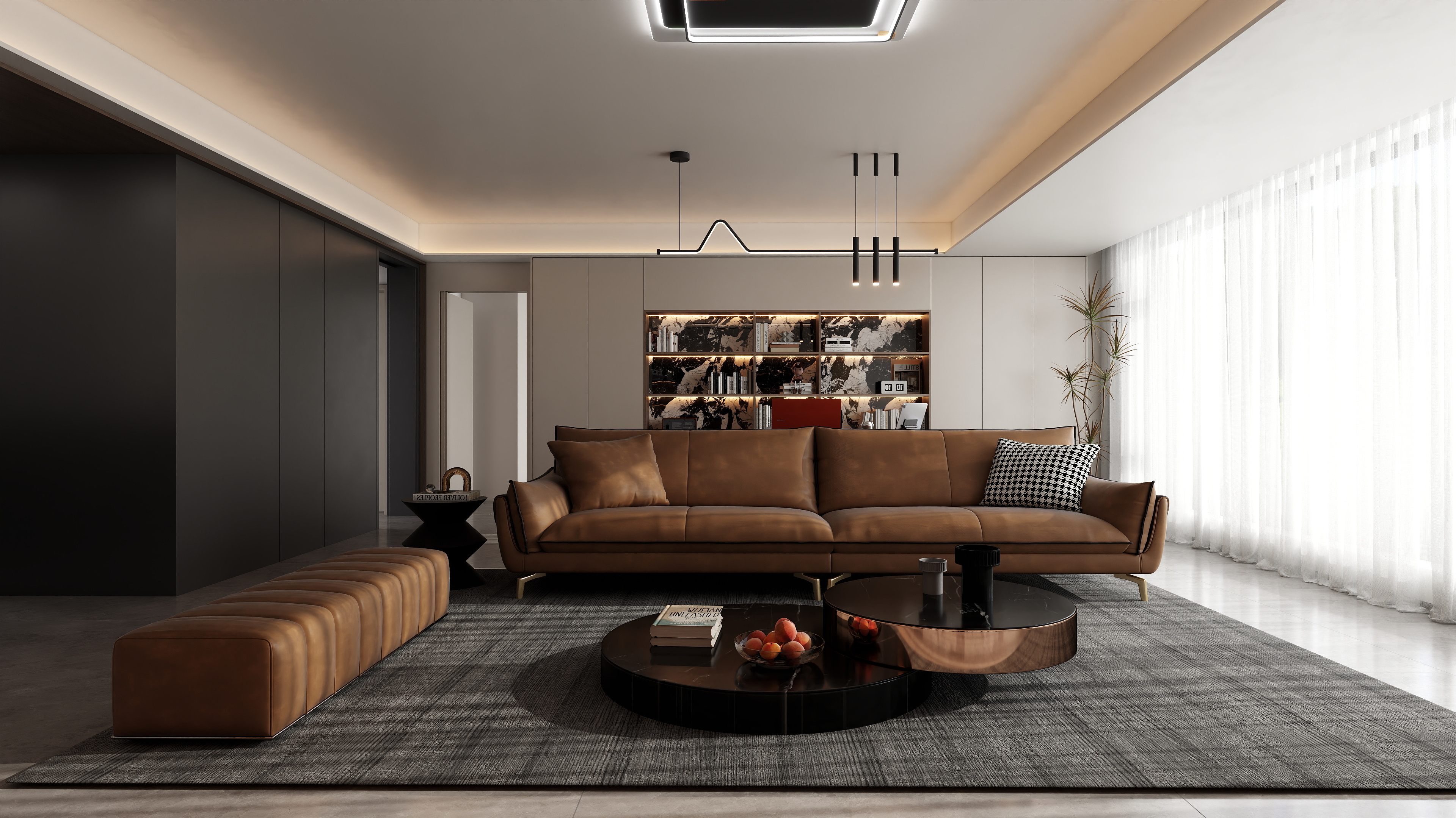 镜像空间设计-清林雅苑110㎡ 2室-装修设计方案