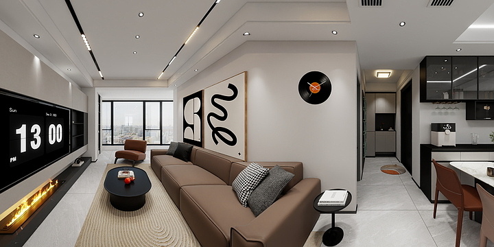 苏诚空间设计-华建东辰-装修设计方案