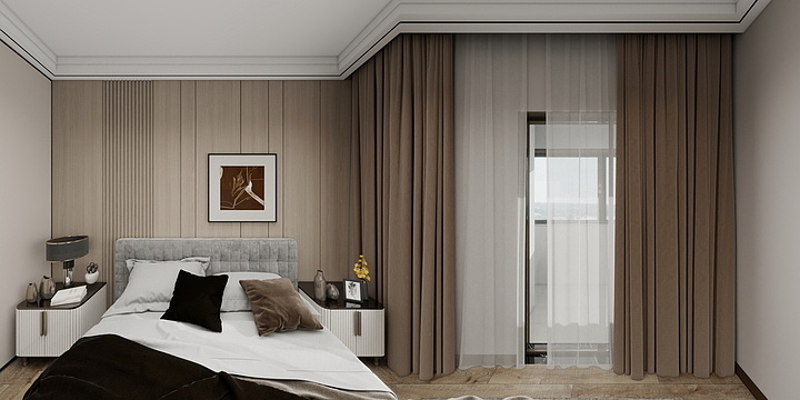 朱巧巧ASJ-中德英伦联邦86㎡2室-装修设计方案