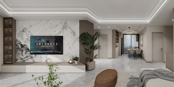 橙世无双-佳和理想家7-2-2201-装修设计方案