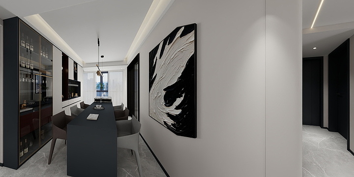 装饰设计-田举-紫云阁尊府6#1601-装修设计方案