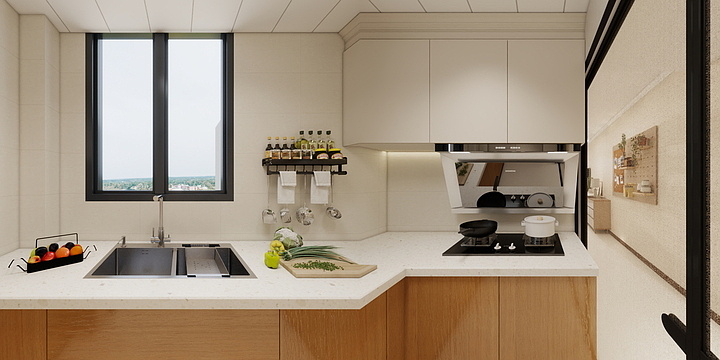 夏至tong-运河印象花园7幢1603-装修设计方案