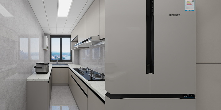 设计师X徐-格林上郡4#2304室简约风格01-装修设计方案