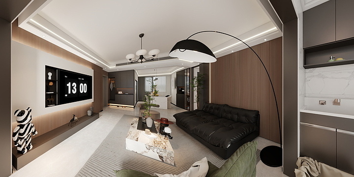 星途设计-文澜府    意式风格-装修设计方案