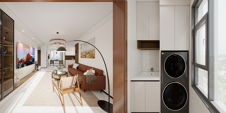 大屋饰家L-南益4-3-302-副本-装修设计方案