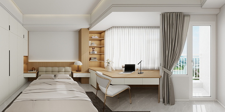 玟娜-印尼公寓-装修设计方案