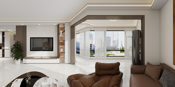 乔奕-麒麟华府8-405本-2.0-装修设计方案