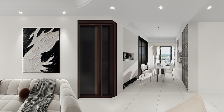 会飞的鱼@-贰号公馆137㎡4室-装修设计方案