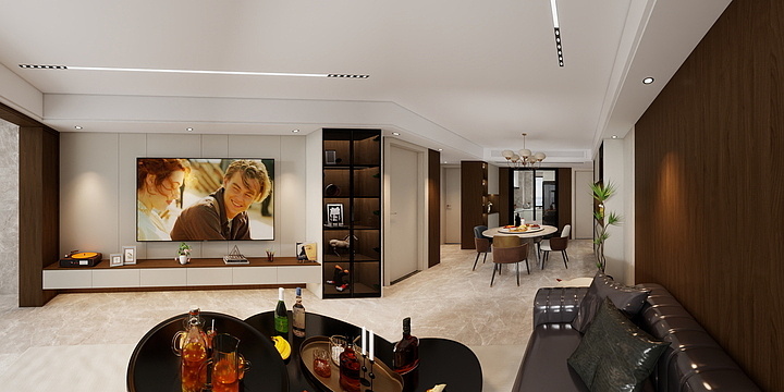 湖北艾森设计-莲溪花园8-1-1904-装修设计方案