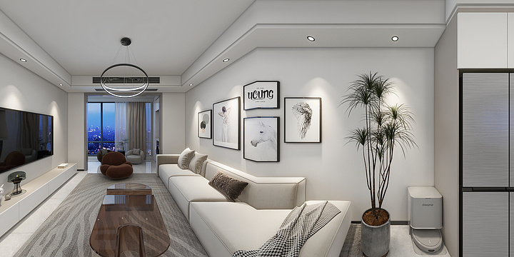 室内设计师丨張杰-效果图-装修设计方案