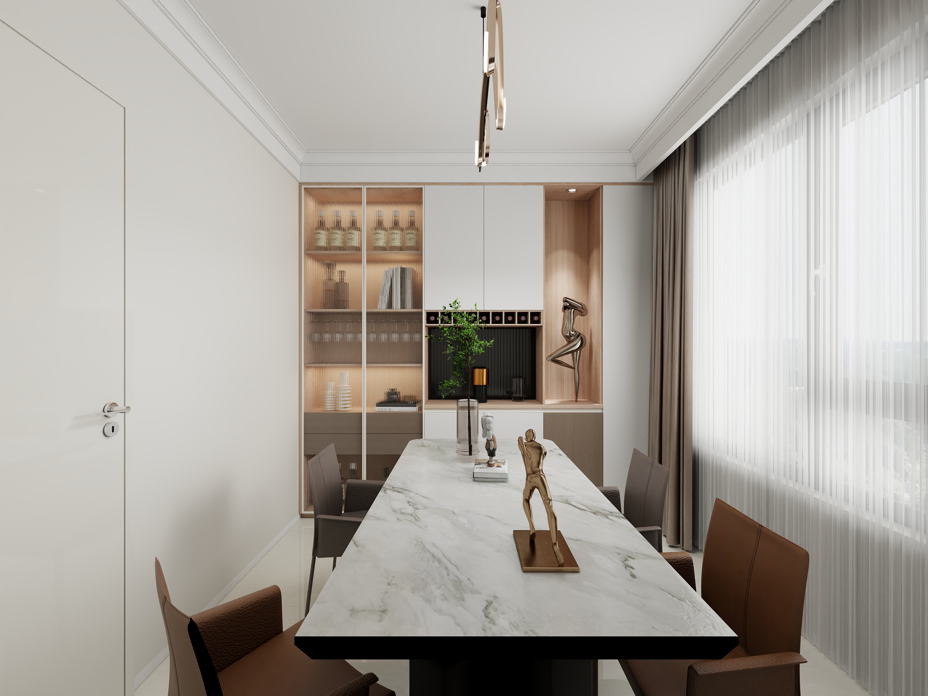 aEllie-117㎡3室装修效果图