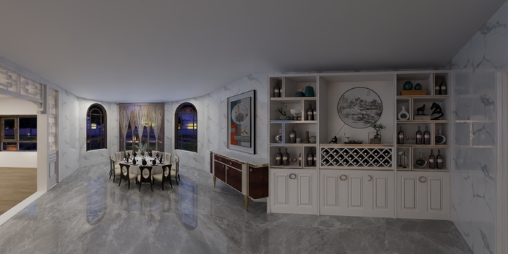 张松光-乡村别墅-装修设计方案