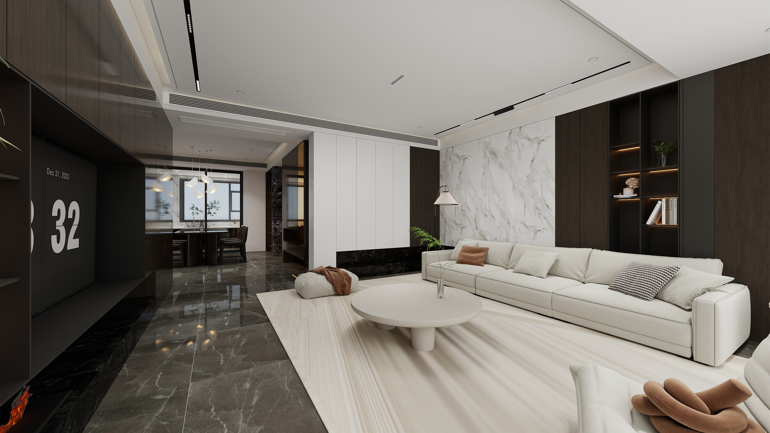 云上I空间设计-怀化意式极简-装修设计方案