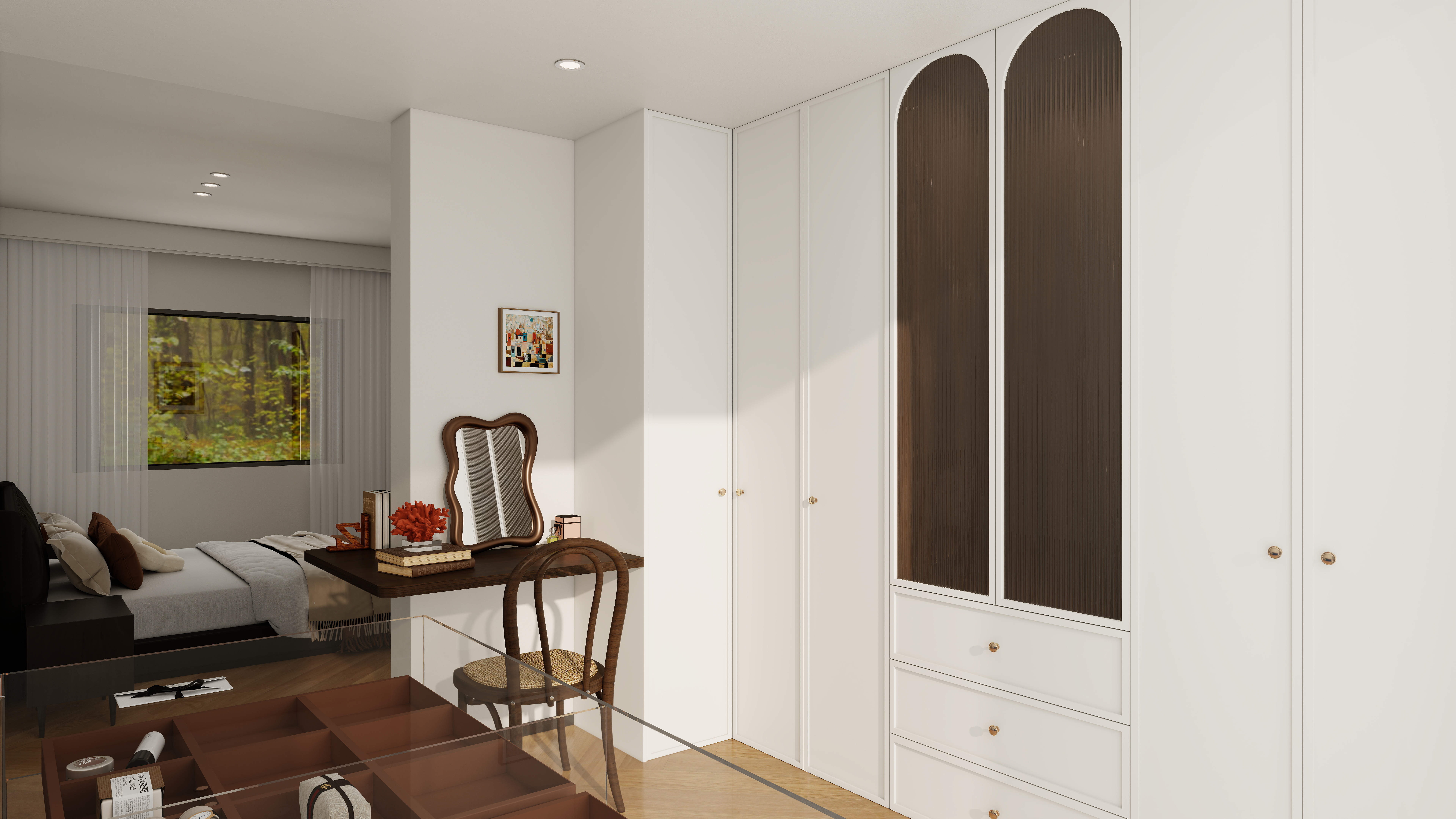 延安千年舟定制-邦泰锦天府92²装修效果图