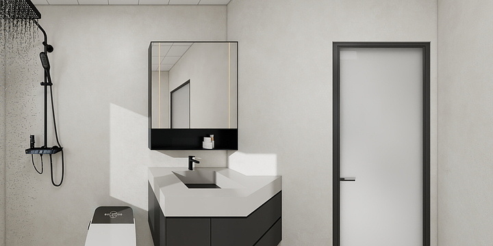 紫雪花恩-坤利学度8-1-101 现代简约-装修设计方案