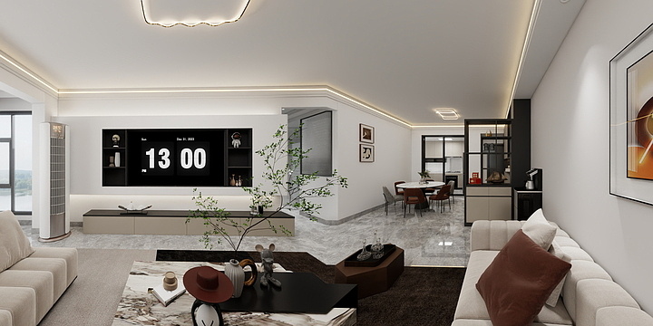 大强-全案设计-白午小区-装修设计方案