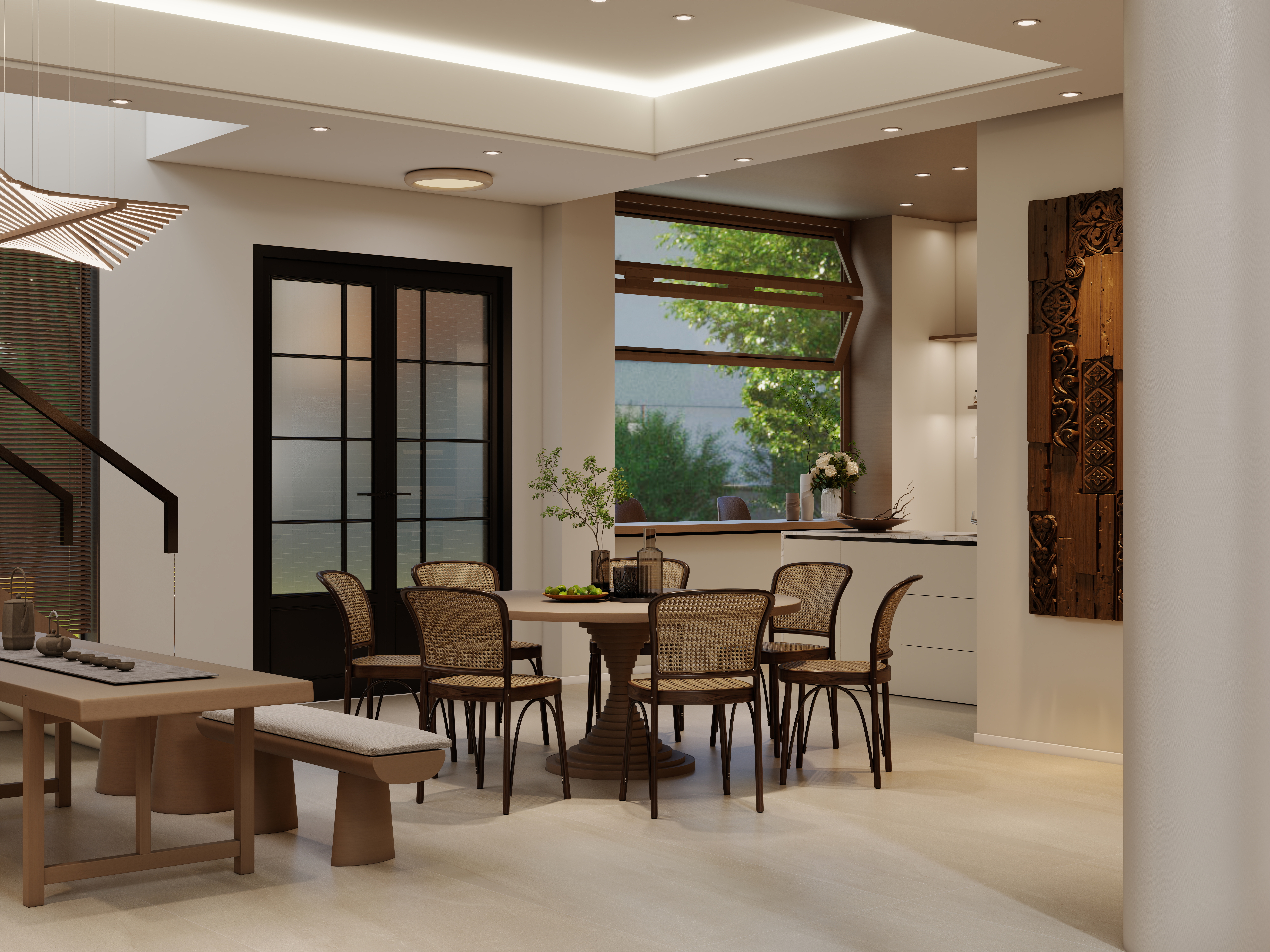 Bor的渲染日记-景天-姚集别墅-改1-副本-装修设计方案