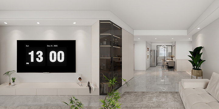 亦木全景设计平台-颐泽苑7-1-1702-装修设计方案