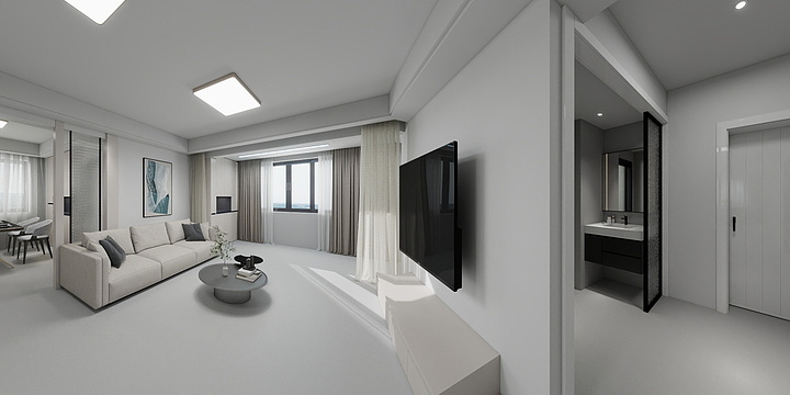 盛如学-邻秀城7#1-201-装修设计方案