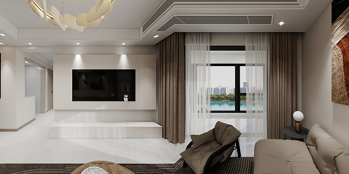 装饰设计陈先生-恒泰悦景府-装修设计方案