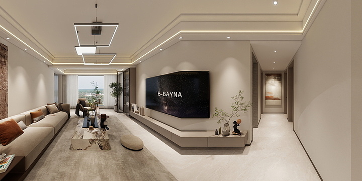 名揚家裝-城央首府17栋1401-装修设计方案