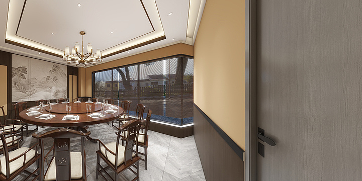 宁陵县四维空间设计工作室-小城私厨-装修设计方案