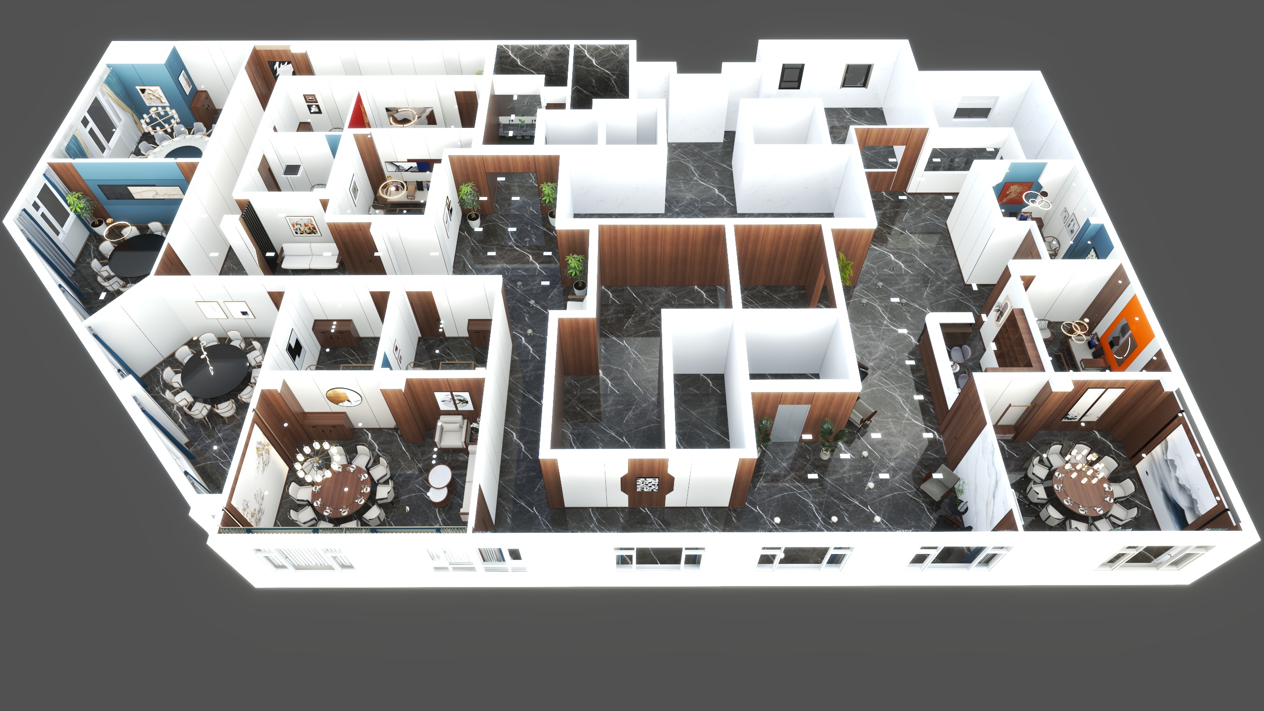 @设计师@-李总茶餐厅-装修设计方案