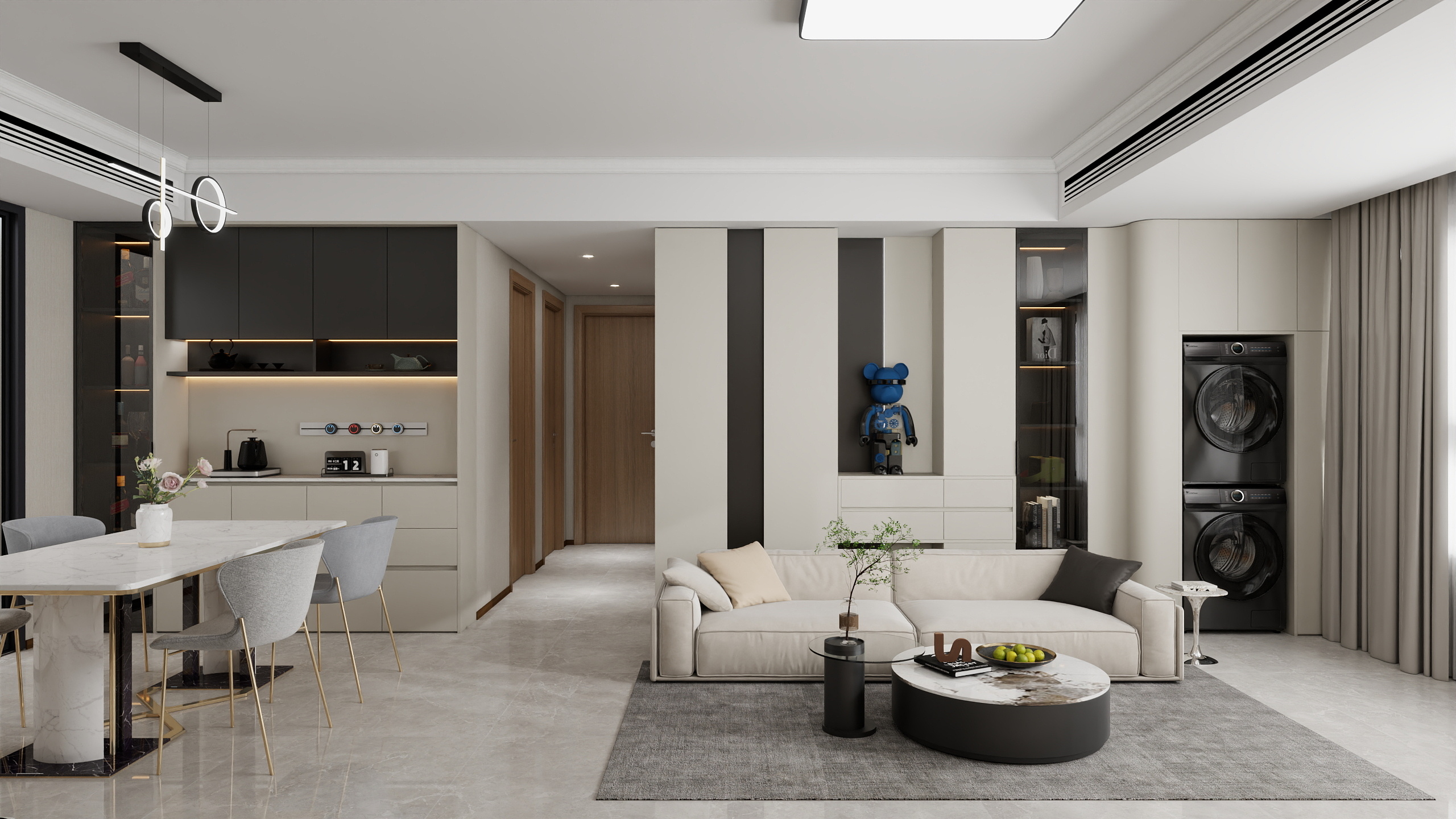 全屋定制王刚-融创.时代奥城9-104-装修设计方案