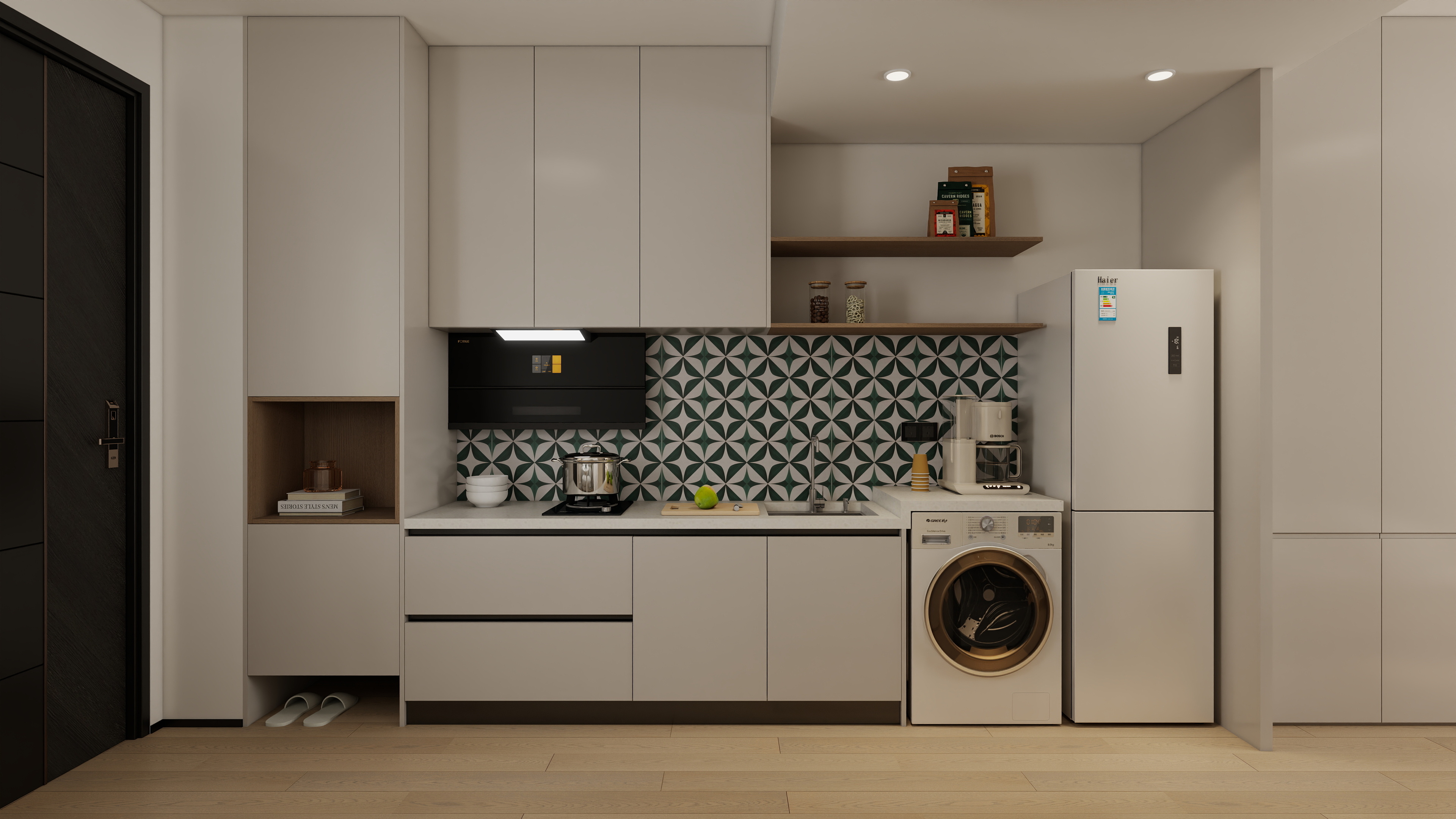 孙有权-『2025-2』40平丨北欧风单身公寓装修效果图