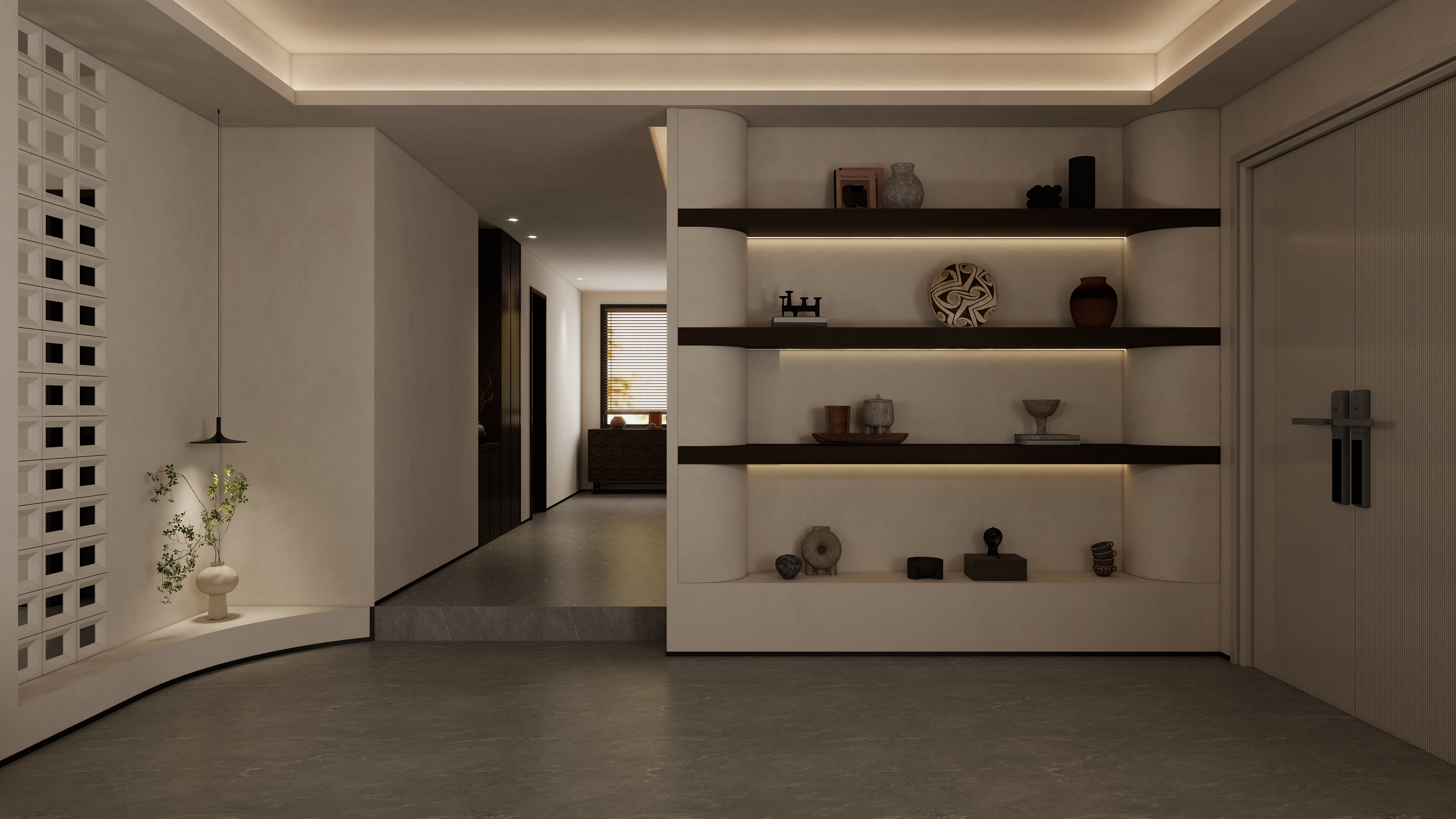 孙有权-『2025-2』240平丨中古侘寂风自建别墅装修效果图