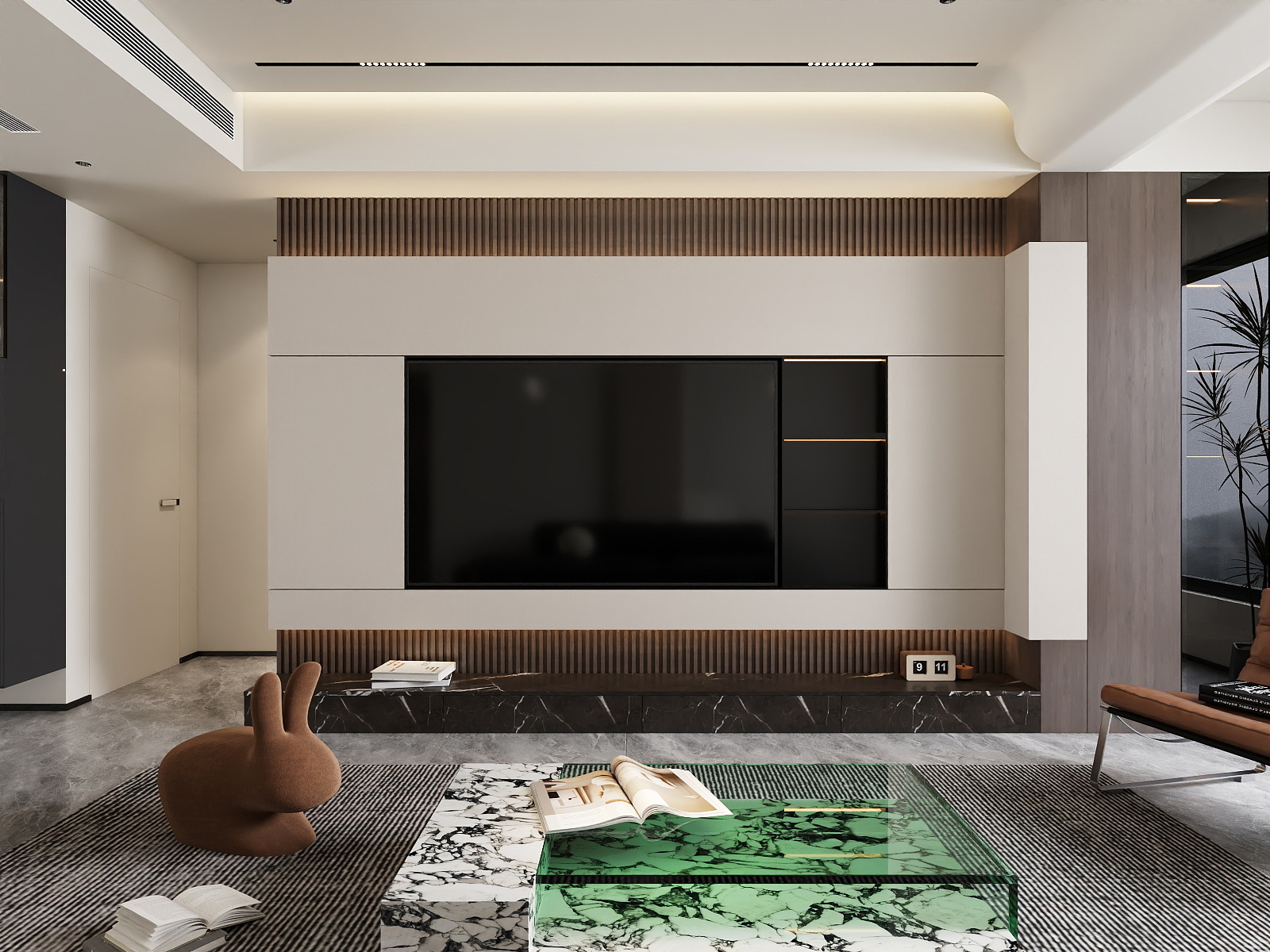 湛智华-意式89平2房装修效果图