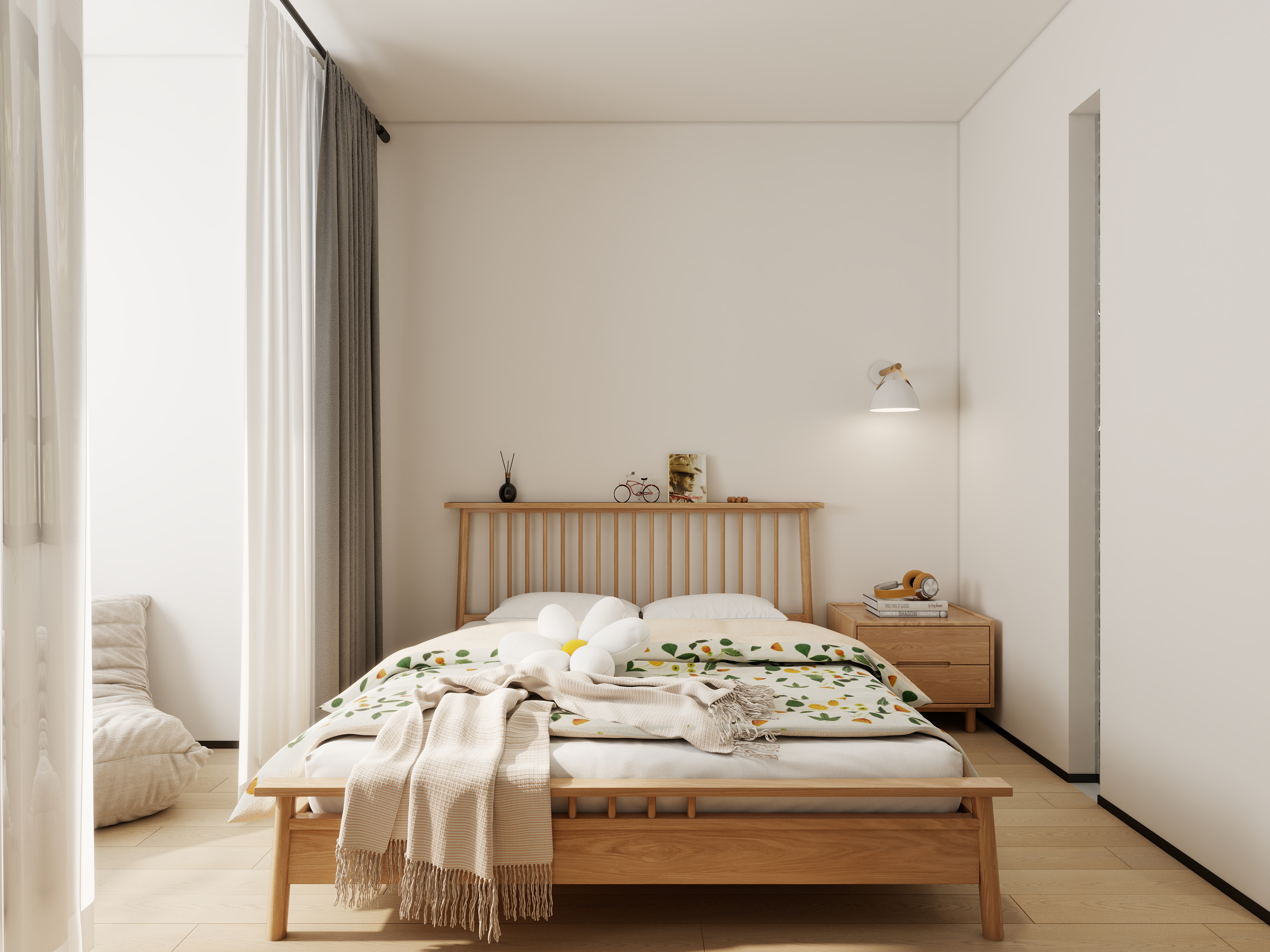 孙有权-『2025-2』40平丨北欧风单身公寓装修效果图