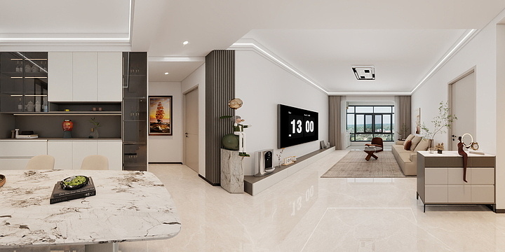 酷点装饰设计-中南阳光天地-装修设计方案