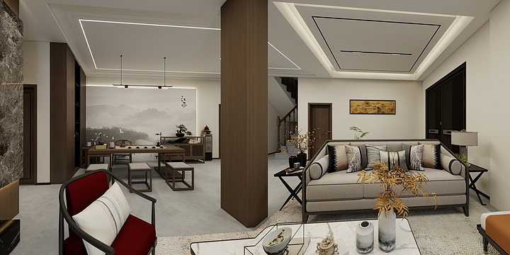 江工江工-马金中学-装修设计方案