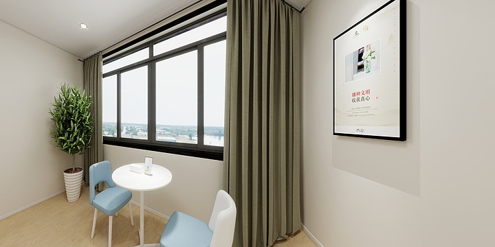 嘉雯装饰-土城中学心灵驿站-装修设计方案