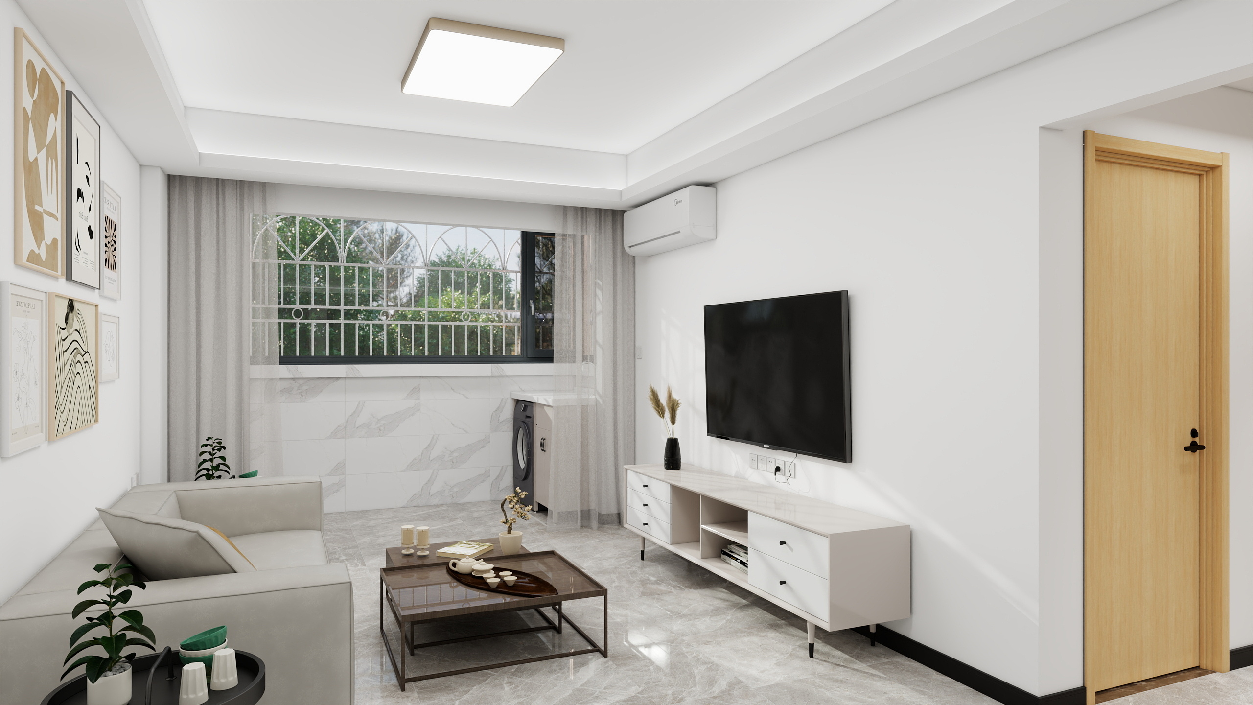 丶Taurus-建安新村雅宅小三室简约风装修效果图