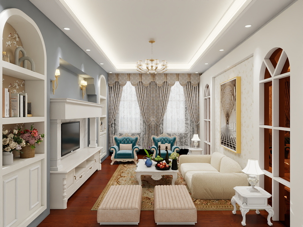 逃课-欧式-装修设计方案